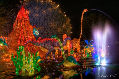 Chinese lantern festival display